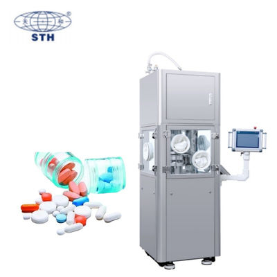 จีน TIANHE OEB  18 stations Full Close Pharmacy Powder Press Machine Touch Screen Control ผู้ผลิต