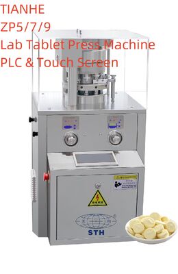 จีน TIANHE 5/7/9 Touch Screen Control Various Chewable Lab Tablet Press Machine ผู้ผลิต