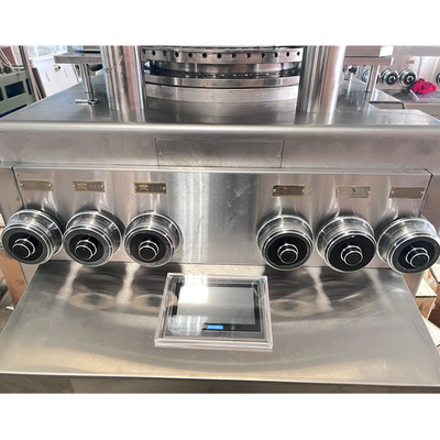 เครื่องกดแท็บเล็ตโรตารี่ 35 สถานี D / B Tooling พร้อม Force Feeder ผู้ผลิต