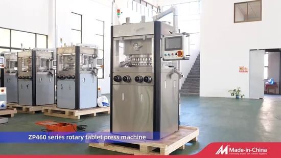 25mm Tablet Automatic Rotary Tablet Press Machine with 100kN Pressure and 40r/min Turret Speed ผู้ผลิต