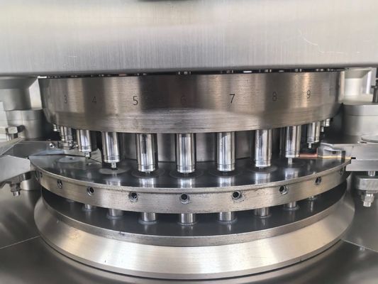 High Capacity 244800 PCS/H Tablet Press Machine with 5.5kW Power and 24h Online After-Sales Service ผู้ผลิต
