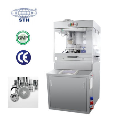32 Stations High Speed Rotary Tablet Press with 100kN Pressure and 192000 PCS/H Capacity for Pharmaceutical Industry ผู้ผลิต