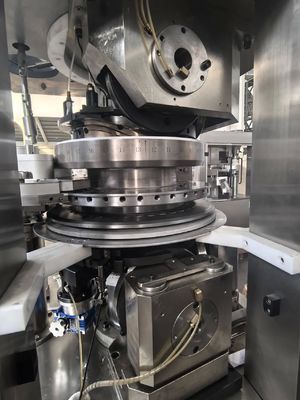 32 Stations High Speed Rotary Tablet Press with 100kN Pressure and 192000 PCS/H Capacity for Pharmaceutical Industry ผู้ผลิต