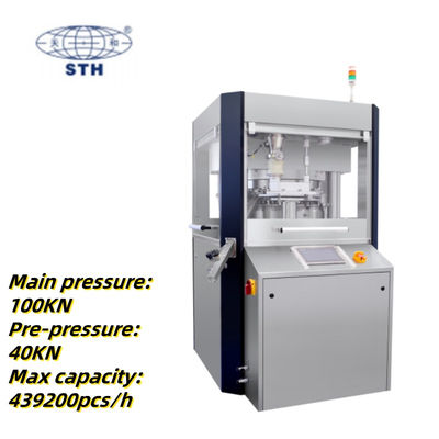GMP 21 CFR Part 11 High Speed Tablet Press with 61 Stations and 439200 PCS/H Capacity for Pharmaceutical Industry ผู้ผลิต