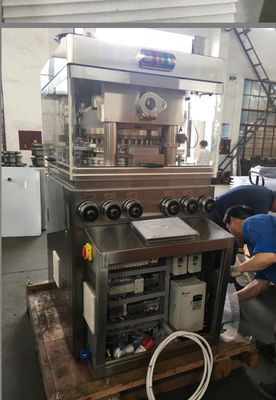 High Speed Rotary Tablet Press with 355200 PCS/H Capacity, 20kN Pre-Pressure and 37 Stations for Pharmaceutical Production ผู้ผลิต