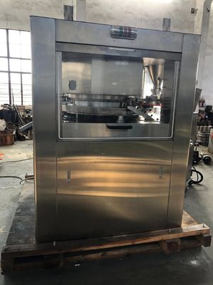 High Speed Rotary Tablet Press Machine with 630000 PCS/H Capacity 15kW Motor for Pharmaceutical Industry ผู้ผลิต