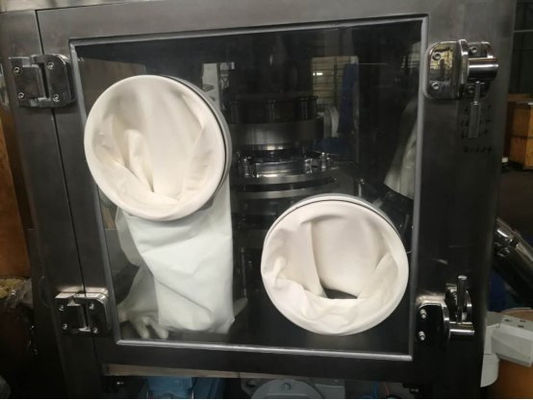 21 CFR Electronic Record Fully Enclosed Rotary Tablet Press Machine with Touch Screen and 36000 PCS/H Capacity OEB5 Level ผู้ผลิต