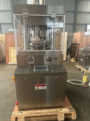 ZP11 Rotary Tablet Press Machine with 11 Stations 100 kN Main Pressure and 5.5 kW Motor Power for Pharmaceutical and Food Industries ผู้ผลิต