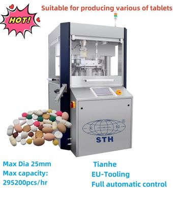TIANHE Pharmacy Medicine EU tooling High Speed Tablet Press Full automatic control ผู้ผลิต