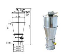 0.6Mpa 1440L / Min SS นิวเมติกสูญญากาศลำเลียง 3000 กก. / ชม ผู้ผลิต