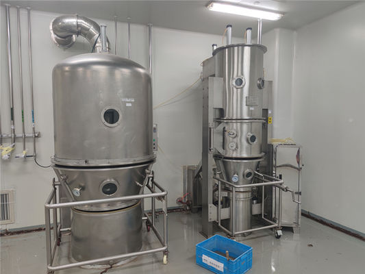 TIANHE GFG300 แบบชุด เครื่องแห้งเตียงเหลวสําหรับเครื่องแปรรูปยา ผู้ผลิต