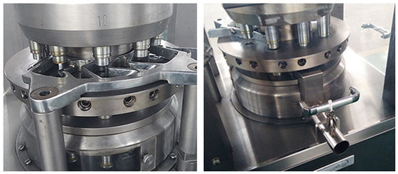 8 สถานีแท็บเล็ตขนาดเส้นผ่าศูนย์กลาง 25 มม. Lab เครื่องกดแท็บเล็ต D Tooling ผู้ผลิต